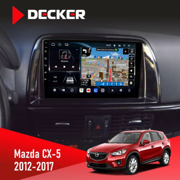 Штатная магнитола Mazda 6 GH 2007-2012 Decker D9-011 4x64 DSP 4G 360