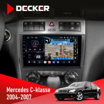 Штатна магнітола Mercedes-Benz C-Class (W203) 2000-2004 AMP Decker D9-011 4x64 DSP 4G 360
