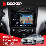 Штатна магнітола Mercedes-Benz C-Class (W203) 2000-2004 Decker D9-011 4x64 DSP 4G 360