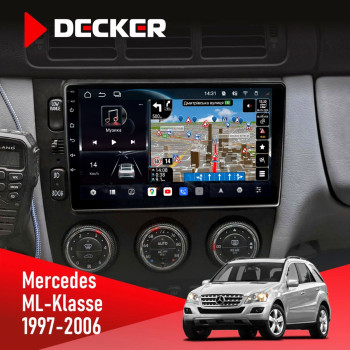 Штатна магнітола Mercedes-Benz E-Class (W211) 2002-2009 AMP Decker D9-011 4x64 DSP 4G 360