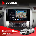 Штатна магнітола Mercedes-Benz ML-Class (W164) 2005-2011 AMP Decker D9-011 4x64 DSP 4G 360