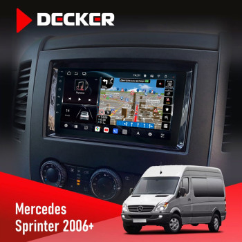Штатная магнитола Mercedes-Benz S-Class (W220) 1998-2005 Most Decker D9-011 4x64 DSP 4G 360