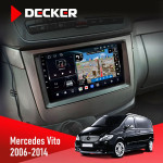 Штатная магнитола Mercedes-Benz Sprinter (W906) 2006  Decker D9-011 4x64 DSP 4G 360