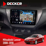 Штатная магнитола Mitsubishi L200 2019  Decker D9-011 4x64 DSP 4G 360