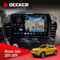 Штатная магнитола Mitsubishi Pajero Sport 2008-2015 Decker D9-011 4x64 DSP 4G 360