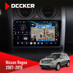 Штатная магнитола Nissan Qashqai 2007-2014 Decker D9-011 4x64 DSP 4G 360