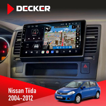 Штатная магнитола Nissan Rogue 2007-2015 Decker D9-011 4x64 DSP 4G 360