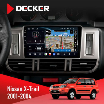 Штатная магнитола Nissan Tiida 2004-2012 Decker D9-011 4x64 DSP 4G 360