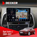 Штатная магнитола Opel Astra H Zafira B Black Decker D9-011 4x64 DSP 4G 360