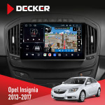 Штатная магнитола Opel Insignia 2008-2013 Decker D9-011 4x64 DSP 4G 360