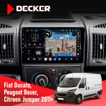 Штатная магнитола Peugeot Boxer 2011  Decker D9-011 4x64 DSP 4G 360