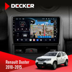 Штатная магнитола Renault Duster 2010-2015 Decker D9-011 4x64 DSP 4G 360