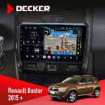 Штатная магнитола Renault Duster 2015-2022 Decker D9-011 4x64 DSP 4G 360