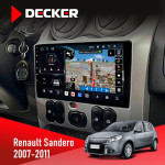 Штатная магнитола Renault Sandero 2007-2011 Decker D9-011 4x64 DSP 4G 360