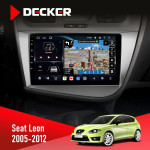 Штатная магнитола Seat Leon 2005-2015 Decker D9-011 4x64 DSP 4G 360