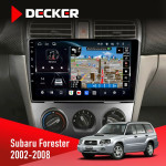 Штатная магнитола Subaru Forester 2002-2008 Decker D9-011 4x64 DSP 4G 360