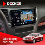Штатная магнитола Subaru Legacy 2009-2014 Decker D9-011 4x64 DSP 4G 360