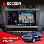 Штатная магнитола Subaru Outback 2014-2020 Decker D9-011 4x64 DSP 4G 360