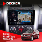 Штатная магнитола Suzuki Grand Vitara 2005-2017 Decker D9-011 4x64 DSP 4G 360