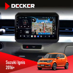Штатная магнитола Suzuki Ignis 2016  Decker D9-011 4x64 DSP 4G 360