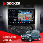 Штатная магнитола Suzuki Jimny 2006-2021 Decker D9-011 4x64 DSP 4G 360