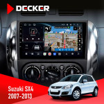Штатная магнитола Suzuki SX4 2007-2013 Decker D9-011 4x64 DSP 4G 360