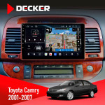 Штатная магнитола Toyota Camry 30 2001-2007 Decker D9-011 4x64 DSP 4G 360