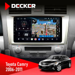 Штатная магнитола Toyota Camry 40 2006-2011 Decker D9-011 4x64 DSP 4G 360