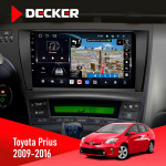 Штатная магнитола Toyota Prius 2009-2016 Black Decker D9-011 4x64 DSP 4G 360