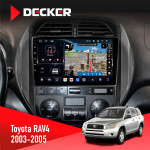 Штатная магнитола Toyota RAV4 2003-2005 Decker D9-011 4x64 DSP 4G 360