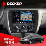 Штатная магнитола Volkswagen Passat 1996-2005 Decker D9-011 4x64 DSP 4G 360