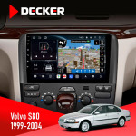 Штатна магнітола Volvo S80 1999-2004 Decker D9-011 4x64 DSP 4G 360