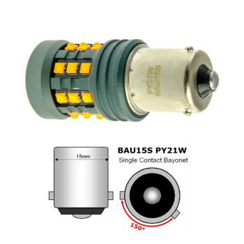 Світлодіодна лампа S25-108Y CAN CREE2525-24 12V Світлодіодна лампа S25-108Y CAN CREE2525-24 12V