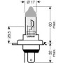 64193ULT-HCB-DUO OSRAM Лампа H4 12V 60/55W P43T ULTRA LIFE
