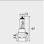 64241-FS OSRAM Лампа H11B 12V 55W PGJY19-2 ORIGINAL