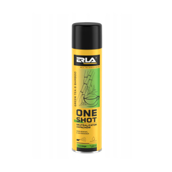 K2 ERLA ONE SHOT нейтралізатор запаху та освіжувач зелений чай бамбук  600 ml