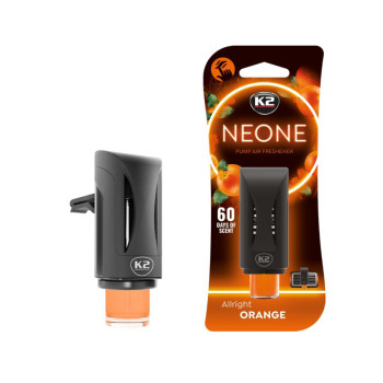 Автомобільний ароматизатор K2 Neone Orange (апельсин) 70 г