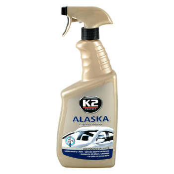 Розморожувач для вікон K2 ALASKA -70C 700ml (рідина, з розпилювачем)