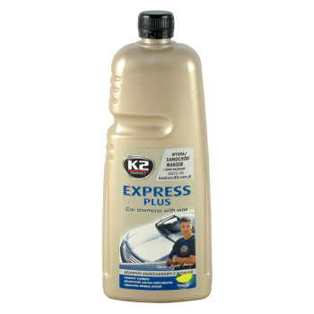 K2 EXPRESS PLUS 1L Шампунь з воском (білий)