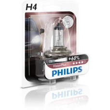 12342VPB1 (PHILIPS) H4 VisionPlus (+60%) 12V 60/55W P43t-38  Blst. 1 pc.