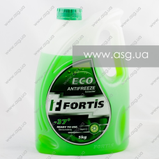 Антифриз готовий до використання  Fortis ECO Green -37° (зелений) 5кг