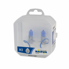 486022100 NARVA Лампа H3 12V 55W PK22s (к-т 2 шт.) RANGE POWER WHITE (4500K)