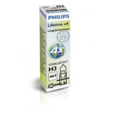 12336LLECOC1 (PHILIPS) H3 LongLife EcoVision 12V 55W PK22s