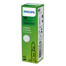 12258LLECOC1 (PHILIPS) H1 LongLife EcoVision 12V 55W P14,5s