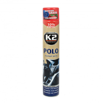 K2 POLO COCKPIT 750ml Поліроль д/панелі (полуниця)