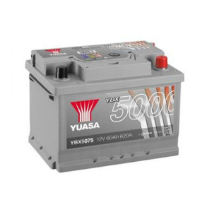 Автомобильный аккумулятор Yuasa 12V 60Ah Silver High Performance Battery YBX5075 (0)