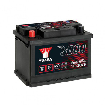 Автомобильный аккумулятор Yuasa SMF Battery 12V 62Ah YBX3078 (1)