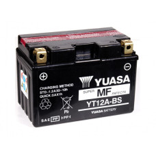 Мото акумулятор Yuasa 12V 10Ah  MF VRLA Battery YT12A-BS(сухозаряжений)