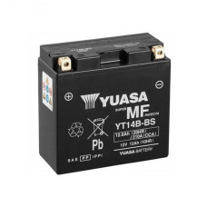  Мото акумулятор Yuasa 12V 12,6Ah  MF VRLA Battery  YT14B-BS(сухозаряжений)