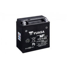 Мото акумулятор Yuasa 12V 14,7Ah  MF VRLA Battery  YTX16-BS(сухозаряжений)